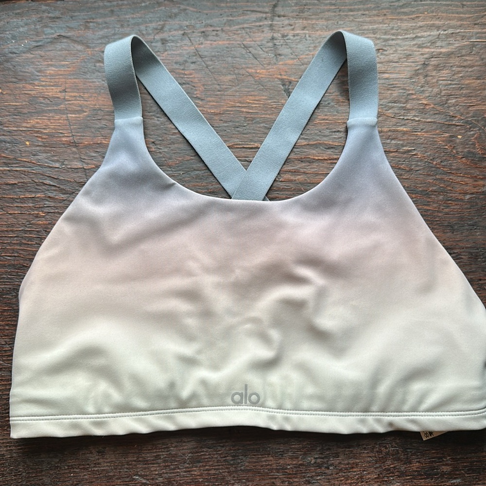 ALO - Vapor Gradient Dusk Take Charge Bra - Picture 4 of 9